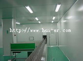 Plastic powder production line