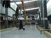 Auto parts electrophoresis production line