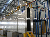 Full automatic spraying pretreatment equipment