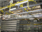 power and free conveyor line