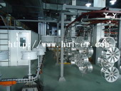MQ automotive aluminum wheel electrophoresis coating production line