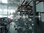 YZ汽车铝轮毂大型喷涂生产线